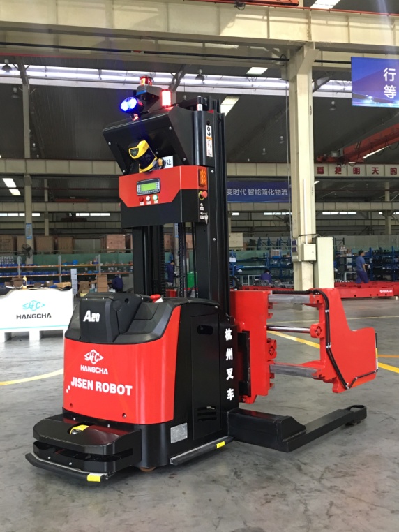 杭叉無人駕駛AGV，又推新品利器