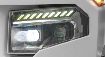 全車可選配LED燈具，節能環保